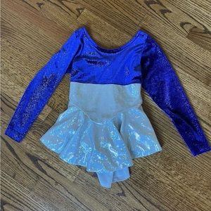 Girls Ice Skating, Dance, Gymnastics. Skirted Leotard